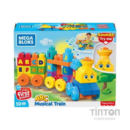 Конструктор Mega Bloks Музичний паровозик (FWK22)