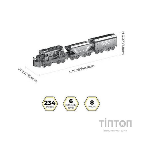 Конструктор Metal Time колекційна модель Heavy Loco (MT023)