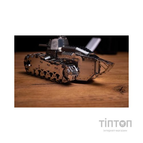 Конструктор Metal Time Колекцiйна модель Nimble Fighter Танк Renault FT-17 механічний (MT010)