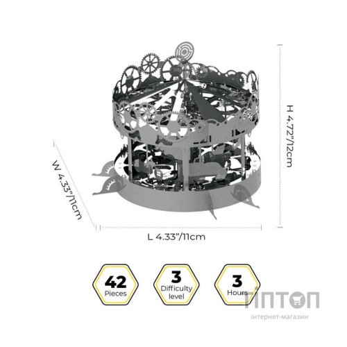 Конструктор Metal Time колекційна модель Riding the Best (MT042)