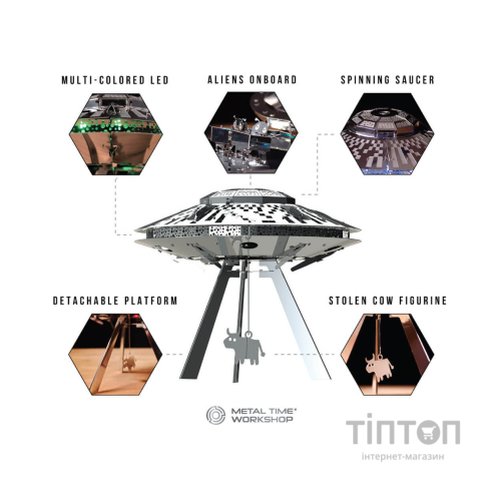 Конструктор Metal Time колекційна модель Stellar Raiders (MT051)