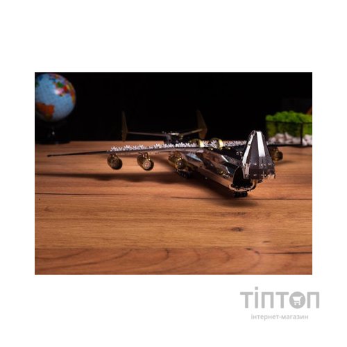 Конструктор Metal Time Колекційна модель Ukrainian Dream механічний літак Мрія АН-225 двокольоровий Exclusive Edition (MT001EE)