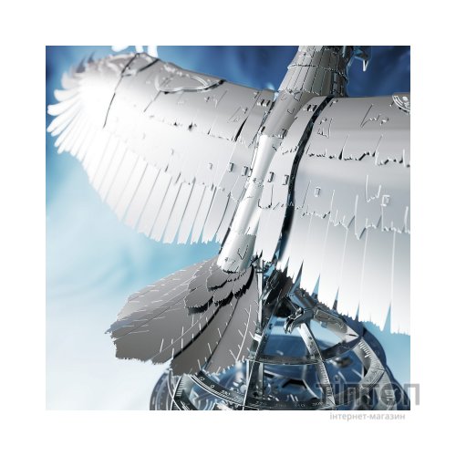 Конструктор Metal Time Колекційна модель Unity Wings Eagle Silver Armor (MT101/READY)