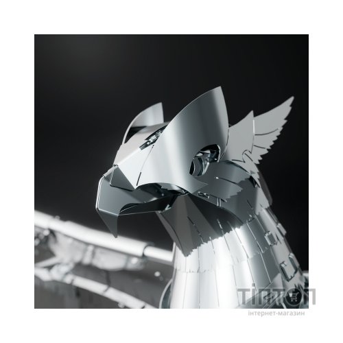 Конструктор Metal Time Колекційна модель Unity Wings Eagle Silver Armor (MT101/READY)