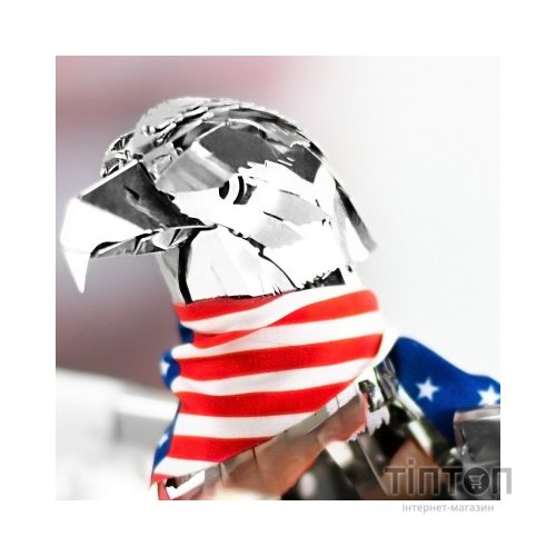 Конструктор Metal Time Колекційна модель Unity Wings Eagle Silver Armor (MT101/READY)