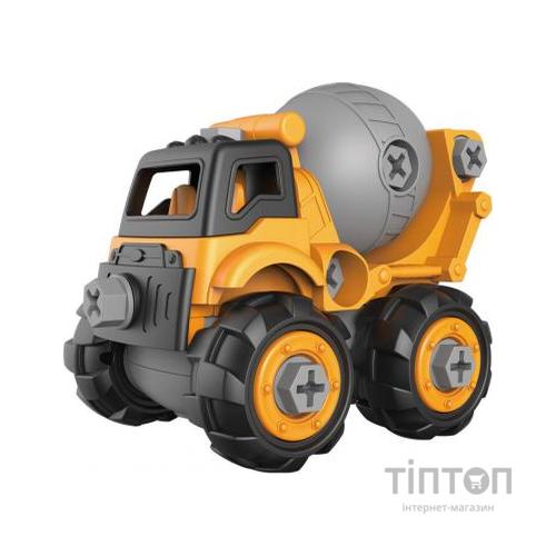 Конструктор Microlab Toys Будівельна техніка - бетономішалка (MT8908)