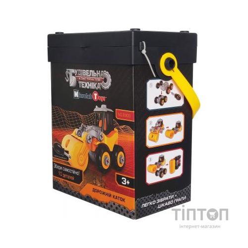 Конструктор Microlab Toys Будівельна техніка - дорожній каток (MT8909)