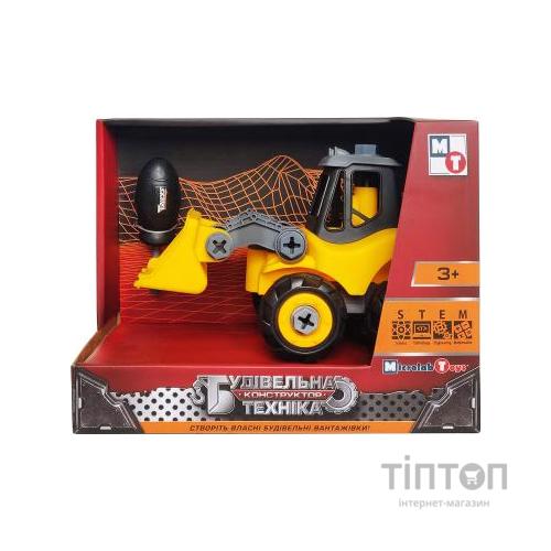 Конструктор Microlab Toys Будівельна техніка - трактор (MT8910А)