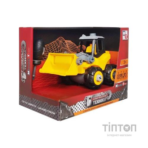 Конструктор Microlab Toys Будівельна техніка - трактор (MT8910А)