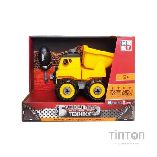 Конструктор Microlab Toys Будівельна техніка - вантажівка (MT8906А)