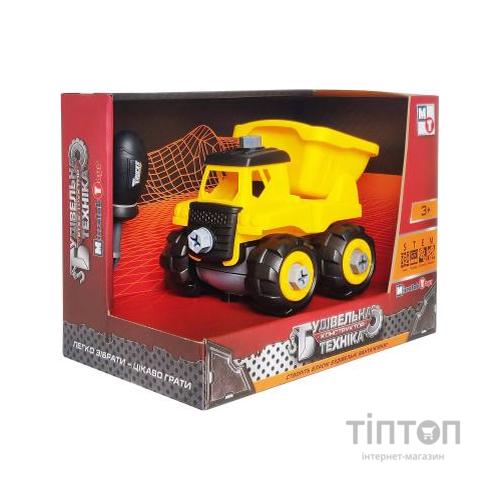 Конструктор Microlab Toys Будівельна техніка - вантажівка (MT8906А)