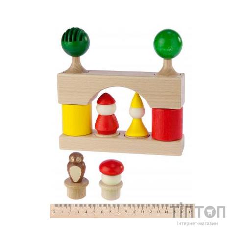 Конструктор Nic cubio деревянный 17 эл. (NIC2115)