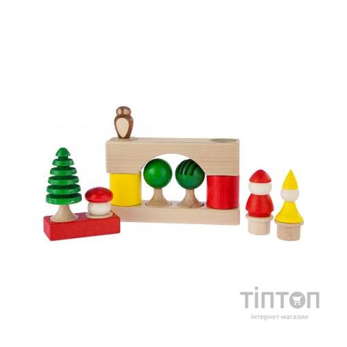 Конструктор Nic cubio деревянный 17 эл. (NIC2115)