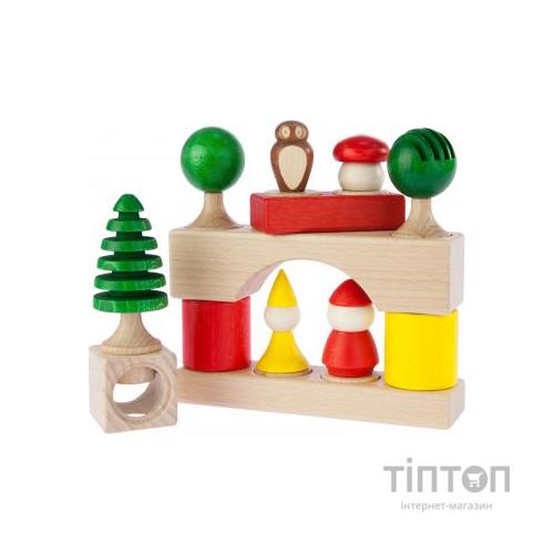 Конструктор Nic cubio деревянный 17 эл. (NIC2115)