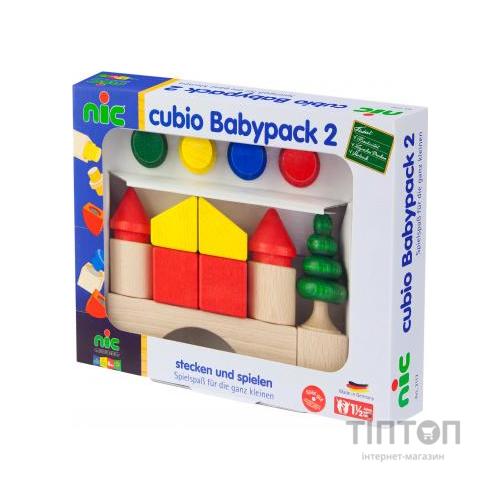 Конструктор Nic cubio деревянный 19 эл. (NIC2112)