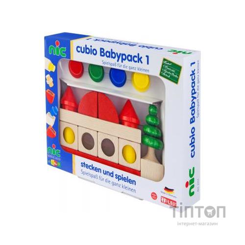 Конструктор Nic cubio деревянный 20 эл. (NIC2111)