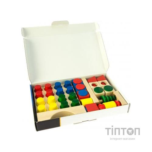 Конструктор Nic cubio деревянный 44 эл. (NIC2101)