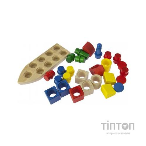 Конструктор Nic cubio деревянный Кораблик (NIC2131)