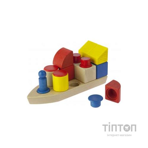 Конструктор Nic cubio деревянный Кораблик (NIC2131)