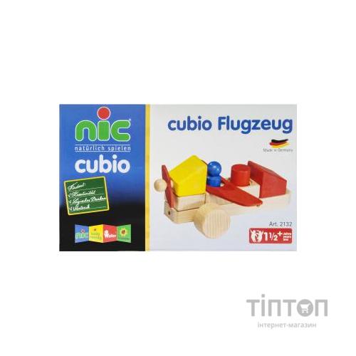 Конструктор Nic cubio деревянный Самолет (NIC2132)