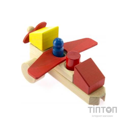 Конструктор Nic cubio деревянный Самолет (NIC2132)