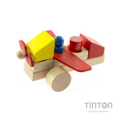 Конструктор Nic cubio деревянный Самолет (NIC2132)