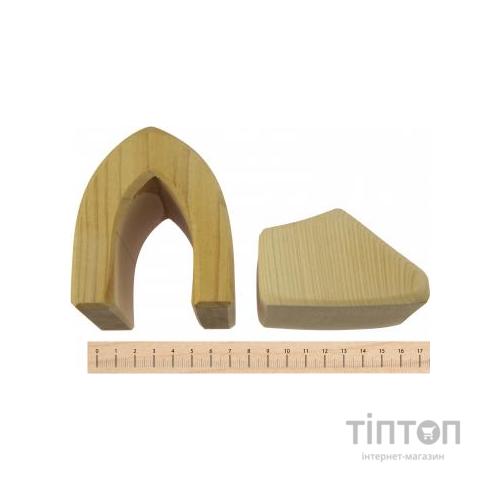 Конструктор Nic деревянный Большой натуральный 17 эл. (NIC523283)