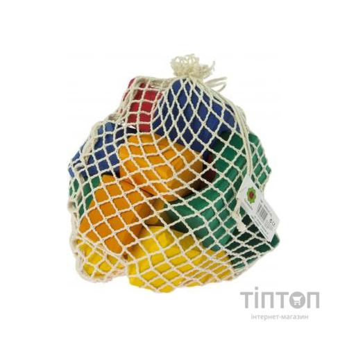 Конструктор Nic деревянный Большой цветной 17 эл. (NIC523287)