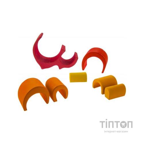 Конструктор Nic деревянный Дом Габли красный (NIC523020)