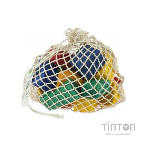 Конструктор Nic деревянный маленький цветной 17 эл. (NIC523288)