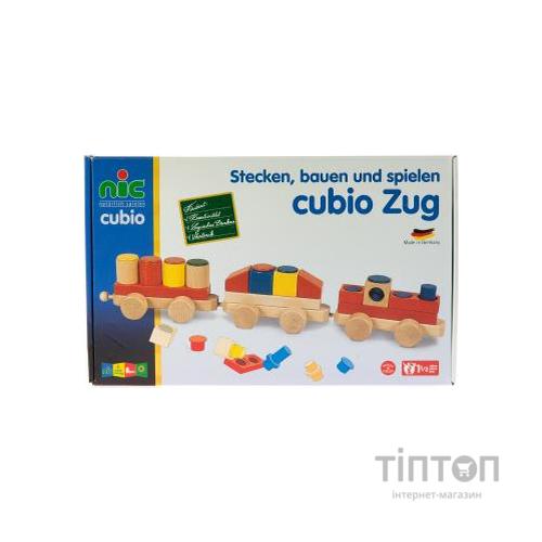 Конструктор Nic деревянный Паровозик (NIC2151)