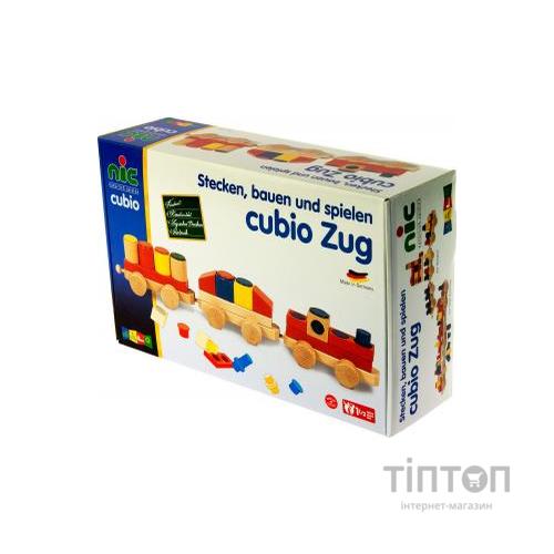 Конструктор Nic деревянный Паровозик (NIC2151)