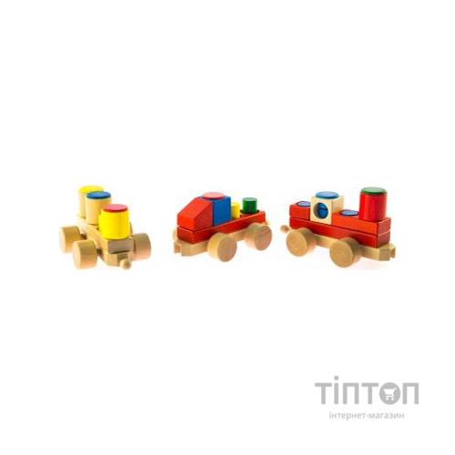 Конструктор Nic деревянный Паровозик (NIC2151)