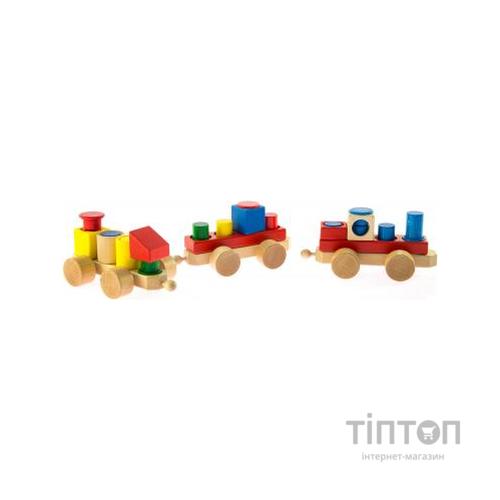 Конструктор Nic деревянный Паровозик (NIC2151)