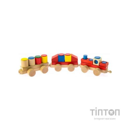 Конструктор Nic деревянный Паровозик (NIC2151)