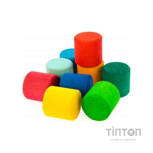 Конструктор Nic деревянный Разноцветный ролик (NIC523347)