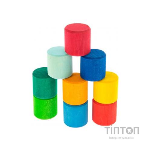 Конструктор Nic деревянный Разноцветный ролик (NIC523347)