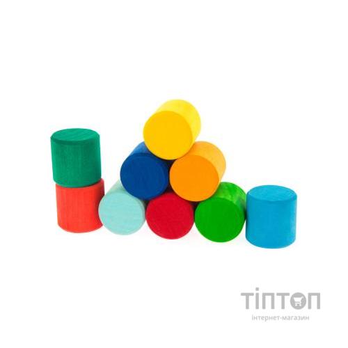 Конструктор Nic деревянный Разноцветный ролик (NIC523347)