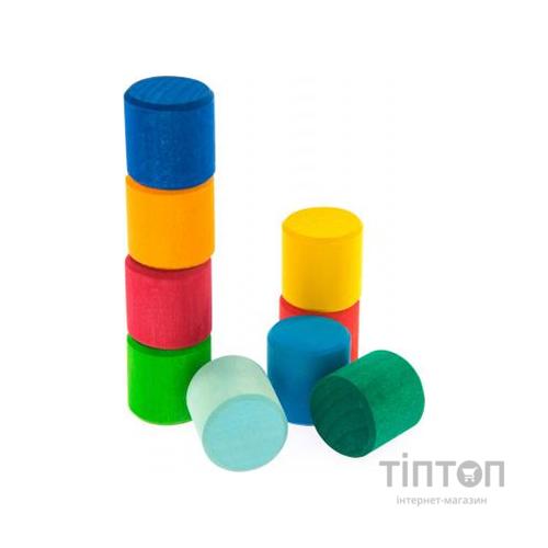 Конструктор Nic деревянный Разноцветный ролик (NIC523347)