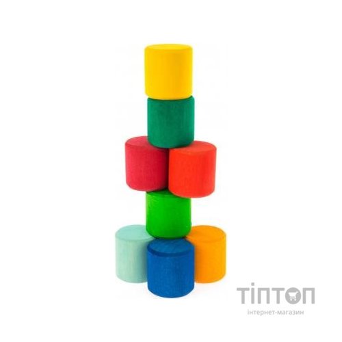 Конструктор Nic деревянный Разноцветный ролик (NIC523347)