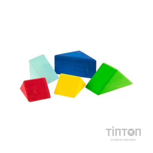 Конструктор Nic деревянный Разноцветный треугольник (NIC523345)