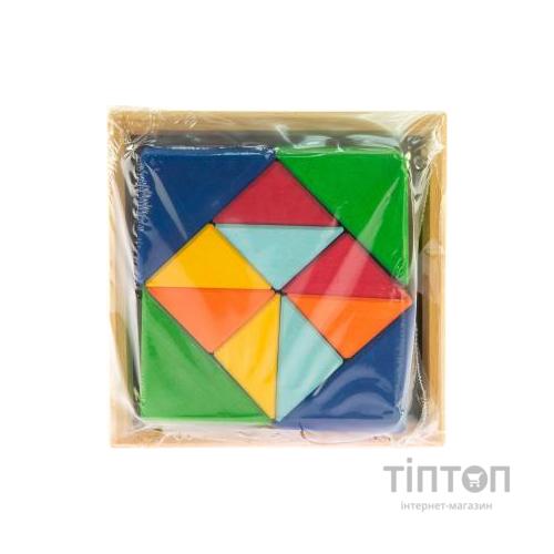Конструктор Nic деревянный Разноцветный треугольник (NIC523345)