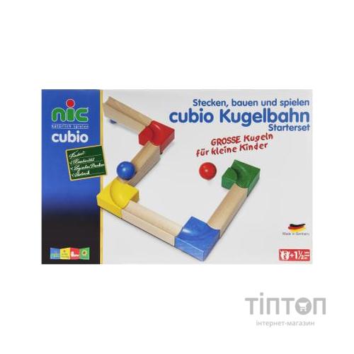 Конструктор Nic деревянный Шариковая дорога Начальный набор (NIC2180)