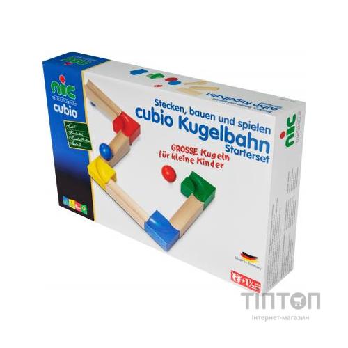 Конструктор Nic деревянный Шариковая дорога Начальный набор (NIC2180)