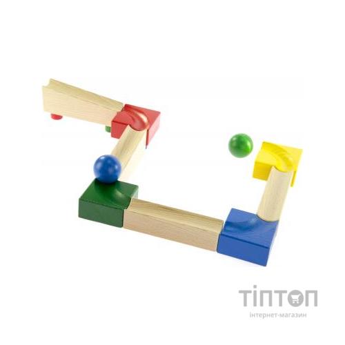 Конструктор Nic деревянный Шариковая дорога Начальный набор (NIC2180)