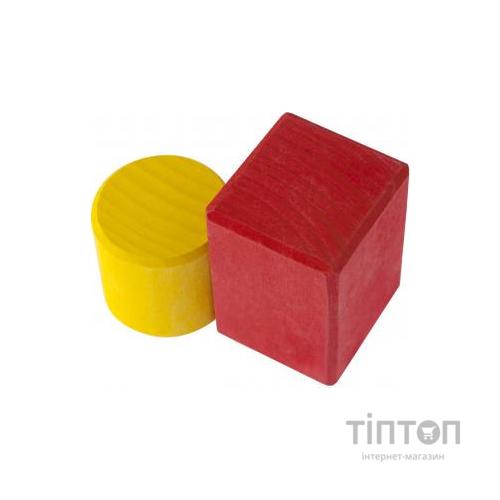 Конструктор Nic деревянный Цветной замок 27 эл. (NIC523292)