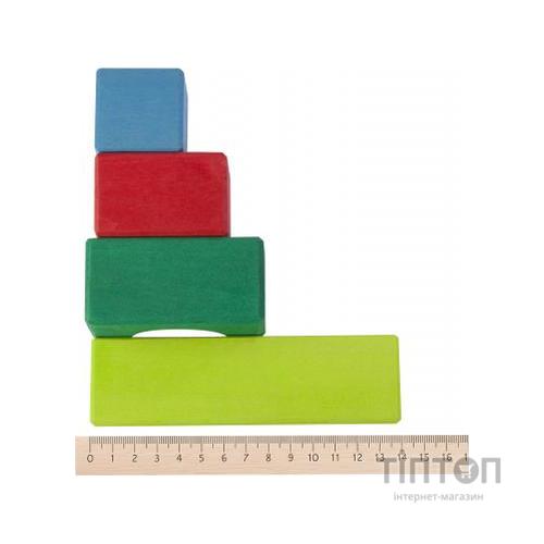 Конструктор Nic деревянный Цветной замок 27 эл. (NIC523292)