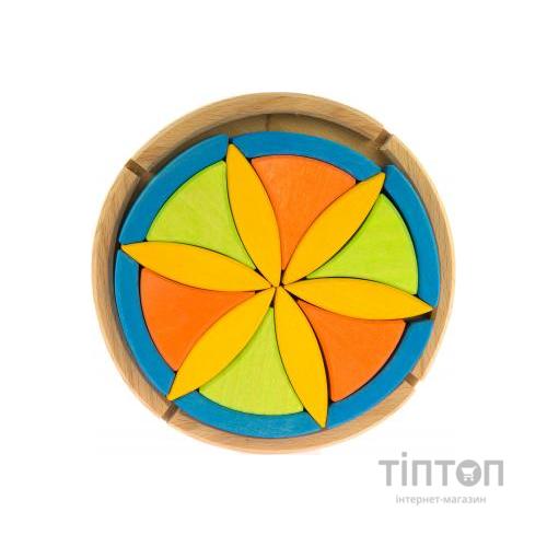 Конструктор Nic деревянный Цветок (NIC523062)