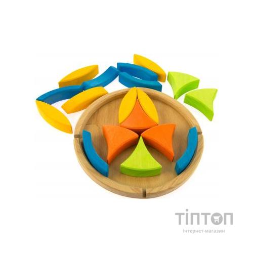 Конструктор Nic деревянный Цветок (NIC523062)