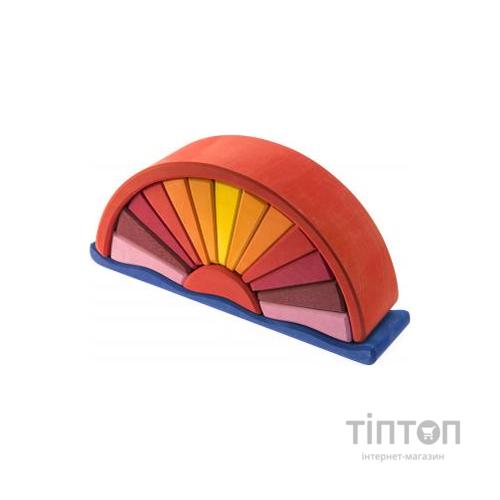 Конструктор Nic деревянный Восход красный (NIC523321)
